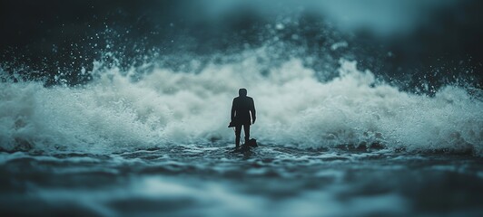 Obraz premium The Storm and Shelter, Adjustment Disorders