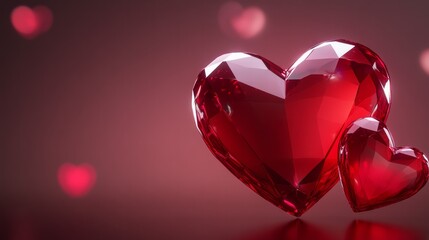 valentine background with empty space for text pink background