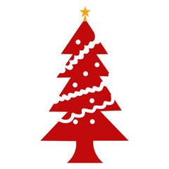 Fototapeta premium Christmas Tree Icon