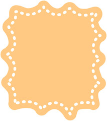 Explosion bubble dotted line shape
