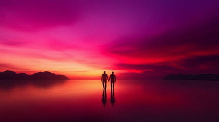 Sunset Embrace