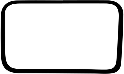 Fototapeta premium Square Dialog box