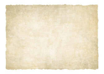 Vintage old torn paper background. Antique worn ripped parchment texture