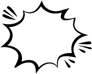 Exclamation Bubble Frame
