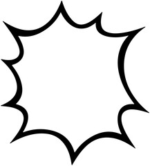 Exclamation Bubble Frame
