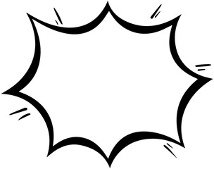 Exclamation Bubble Frame
