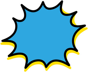 Color arrow cartoon icon