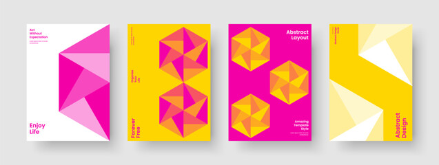 Creative Book Cover Layout. Abstract Flyer Design. Geometric Background Template. Business Presentation. Report. Poster. Brochure. Banner. Handbill. Brand Identity. Catalog. Advertising. Newsletter