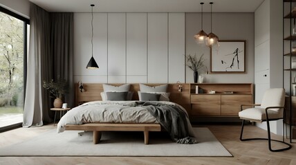 scandinavian modern style interior home design