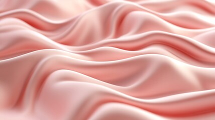 Obraz premium Soft Pink Silk Draped Fabric Abstract Background