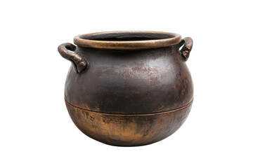 Isolated Image of a Potion Cauldron on transparent Background for Creative Projects and Designs