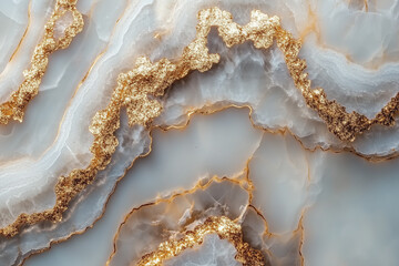 light marble with gold abstract background