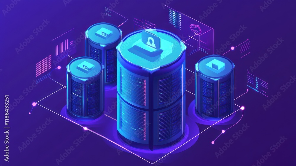 Poster secure data center: advanced server technology for enhanced information protection