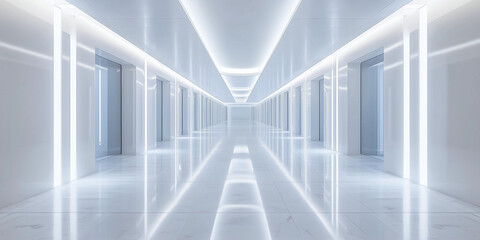 White interior white minimal