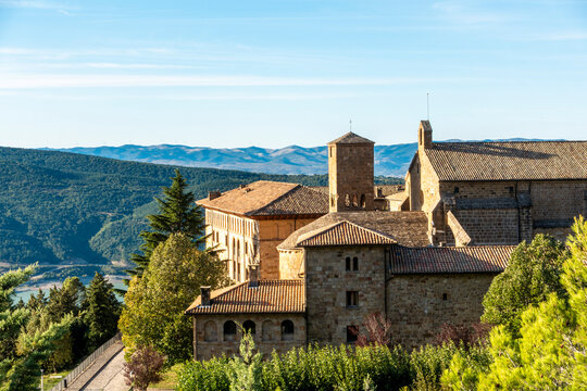 Monastery of San Salvador de Leyre. Yesa, Navarre, Spain.