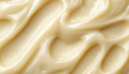 Apple mousse (sauce, puree) texture