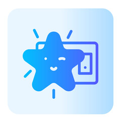 Night Lamp gradient icon