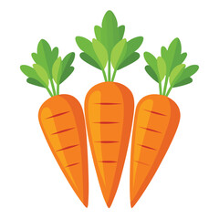 carrots with leaves