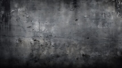 Fototapeta premium Dark Gray Weathered Wall Texture Background