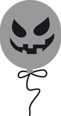 Balloon Halloween Icon 