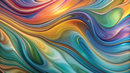 Fototapeta premium Psychedelic images generated by AI