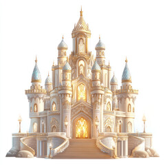 Obraz premium Majestic Fairy Tale Castle
