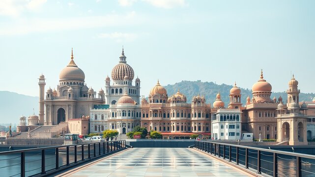 India City Skylines: Varanasi, Udaipur, Patna - Stunning AI Art