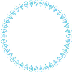 Beautiful flower art and mandala vector design