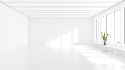 Minimalist White Dream Landscape Photography