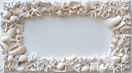 Seashell Frame: A Coastal Masterpiece