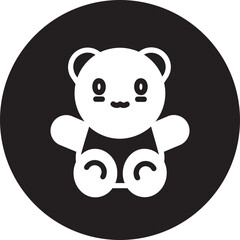 Teddy gradient icon