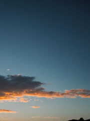 Fototapeta premium sunset over the sea