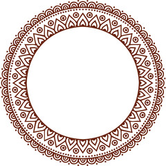 Beautiful flower art and mandala vector design