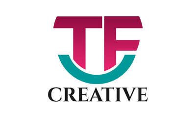 tf logo design, t f logo, business, brand, modern, symbol, alphabet, letter, icon,
