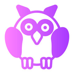 owl gradient icon