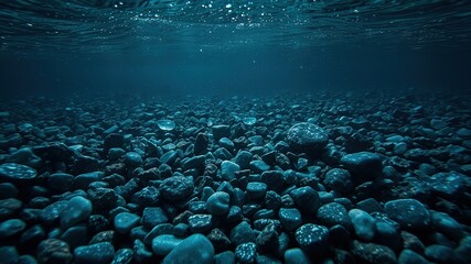 Underwater Pebbles, Sparkling Aquatic Gems