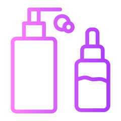 skincare gradient icon