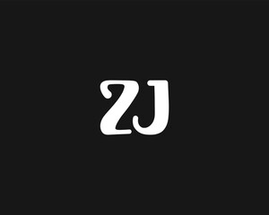 creative letter ZJ logo design template