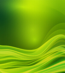 Green abstract vector background