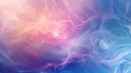 Abstract Pastel Swirls Wallpaper