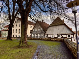Alter Kirchplatz in Brakel (Nordrhein-Westfalen)