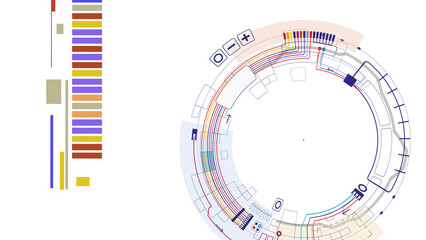 background with circles