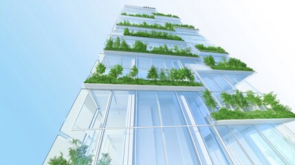 contemporary city structures, vertical greening solutions, sustainable urban spaces, sustainable development projects, green building design, urban environmental solutions, eco-friendly building pract