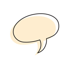 bubble speech element