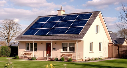 solar powered home