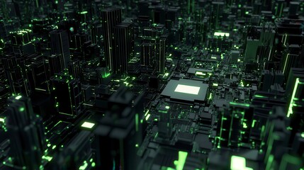 fiber optics background with lots of light spots