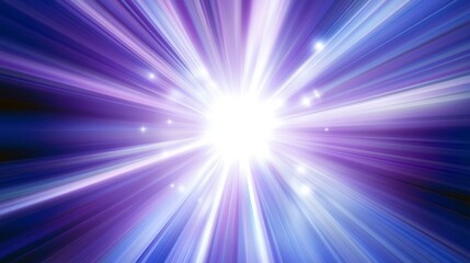Obraz premium Radiant Light Burst: A Stunning Abstract Design