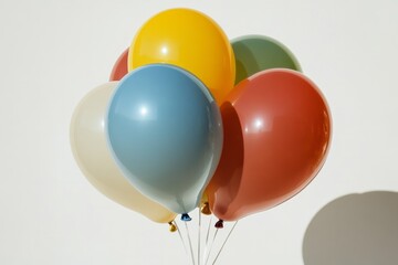 Rainbow balloon bundle