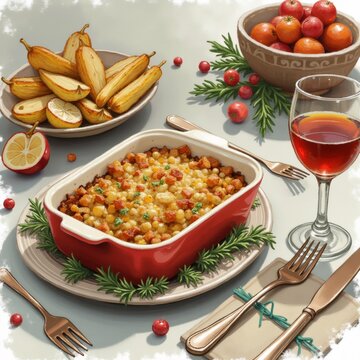 Red Wine clip art preview