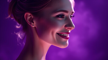 Fototapeta premium beautiful lady smiling at the camera